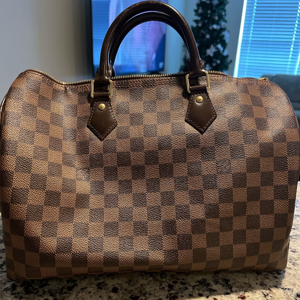 Louis Vuitton speedy 35 Damier ebene